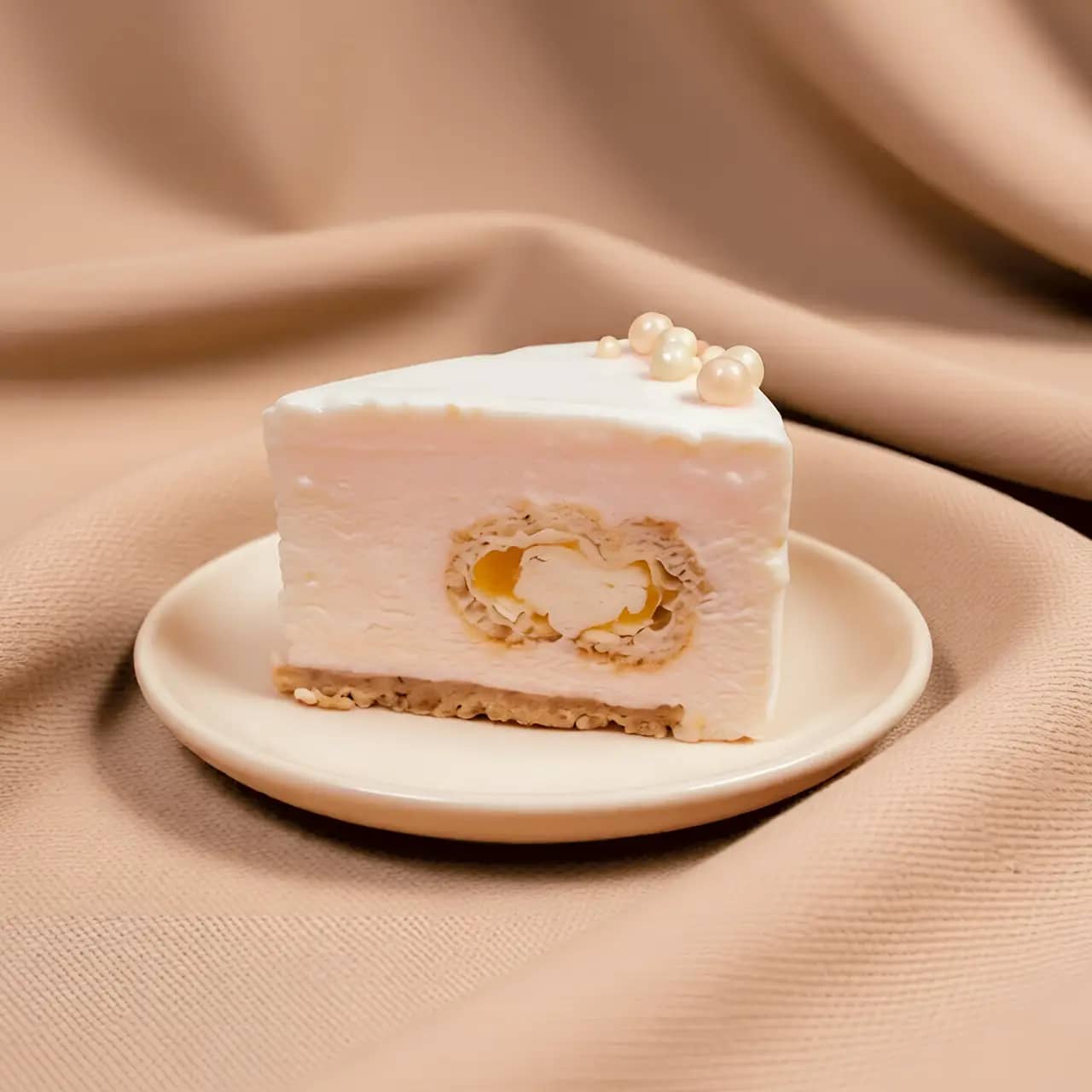 мандариновый муссовый торт